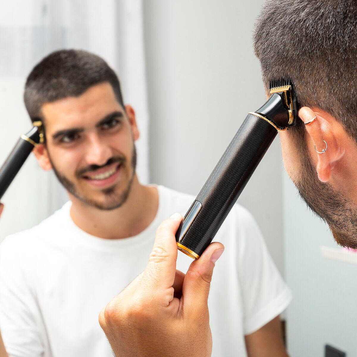 Cortapelos Profesional Recargable con Accesorios Triher