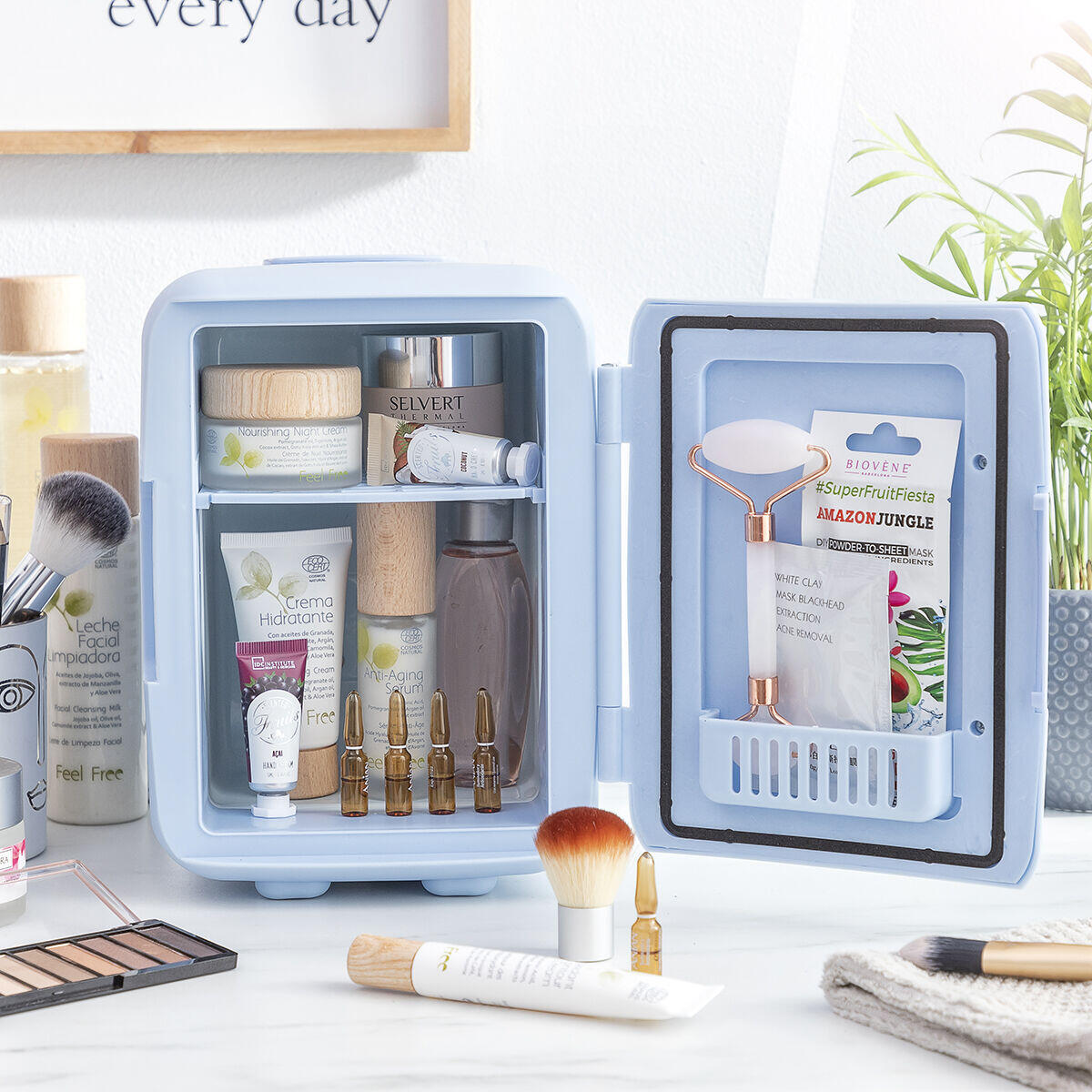 Mini Nevera para Cosméticos Frecos.